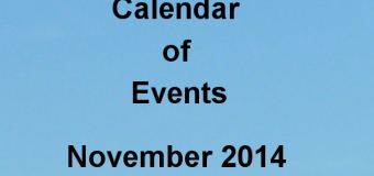 Newfoundland Calendar of Events – November 2014