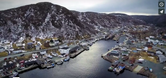Stunning Aerial Views of Petty Harbour