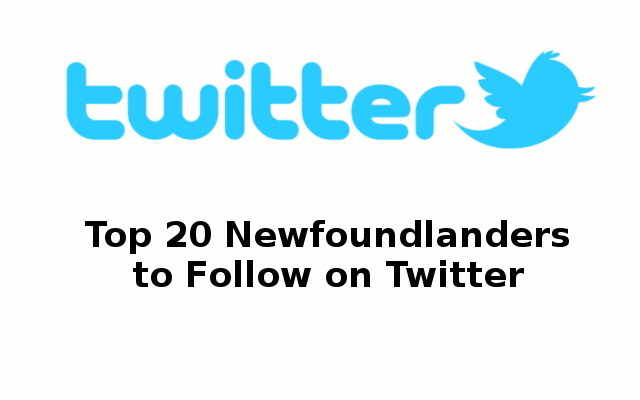 Newfoundland Twitter Top 20